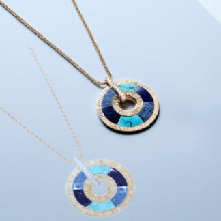 Geometric Acrylic Chain Link Necklace